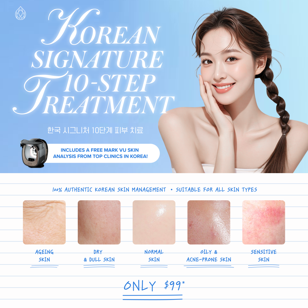 Korean Signature 10-Step Skin Treatment